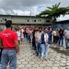 Segurança do Trabalho realiza simulação para evacuação de prédio